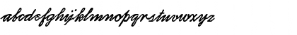 Archive Autograph Script Regular Font