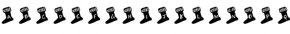 pf_xmas sock Regular Font
