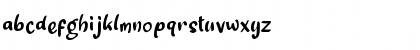 a Semongko Regular Font a Semongko Regular Font