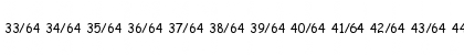 pf_64ths Regular Font