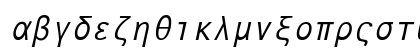 GreekSansFixedWidth Italic