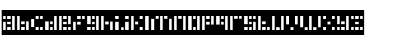 PhlexSquare Negative Regular Font