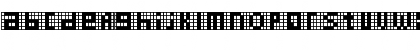 Pica Hole - MRT Regular Font