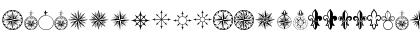 PR Compass Rose Normal Font