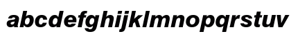 HalvettHeavy Italic