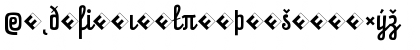 PraterScriptOne-RegularExp Regular Font