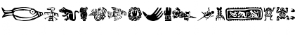 Pre-Columbian Ornaments Regular Font Pre-Columbian Ornaments Regular Font