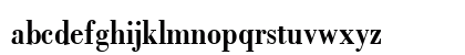 HBodoni Condensed Bold