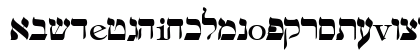 Hebrew Regular