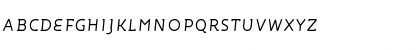 Roice-LightItalicSC Regular Font
