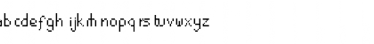 RuneScape Regular Font