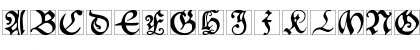 SchoenspergerCaps Regular Font