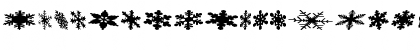 SnowflakesFalling Regular Font