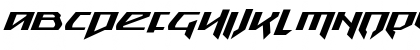 Snubfighter Expanded Italic Expanded Italic Font