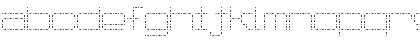 Spot Matrix Regular Font