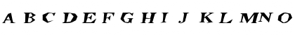 StegosaurusExtended Italic Font