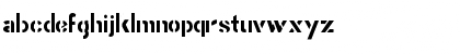 Stencil Gothic JL Regular Font