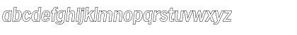StephenBeckerOutline-Medium Italic Font