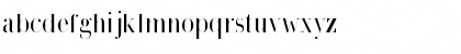 ThinManGiambattista Regular Font