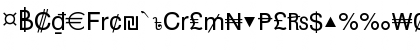 Currency Pi Normal Font Currency Pi Normal Font