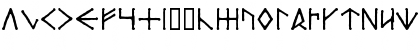 Barddas Runes Regular Font Barddas Runes Regular Font