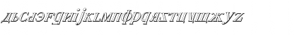 Cyberia Shadow Italic Shadow Italic Font