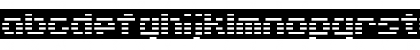 D3 DigiBitMapism type C Regular Font D3 DigiBitMapism type C Regular Font