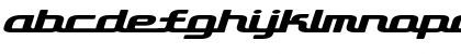 D3 Roadsterism Wide Italic Regular Font
