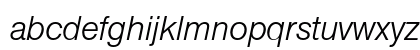 Berthold Standard Light Italic