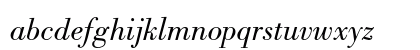 Bodoni Std Book Italic Bodoni Std Book Italic