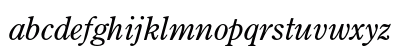 Century Oldstyle Italic