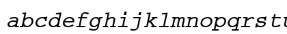 CourierM Bold Italic