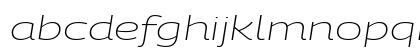 Georama Extra Expanded ExtraLight Italic