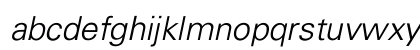 Univers-Light-Italic Regular