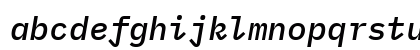 IBM Plex Mono Medium Italic