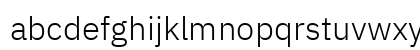 IBM Plex Sans Light Regular
