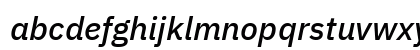 IBM Plex Sans Medium Italic
