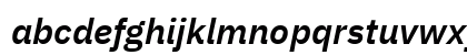 IBM Plex Sans SemiBold Italic