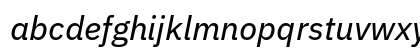 IBM Plex Sans Text Italic