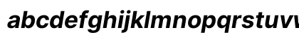 Inter Bold Italic Inter Bold Italic