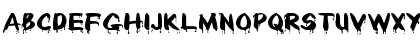Drippy Paint Normal Font