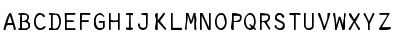 DTCDirtyM38 Regular Font