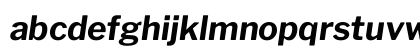 Libre Franklin Bold Italic