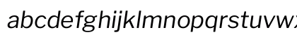 Libre Franklin Italic