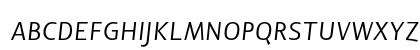 Lisboa Sans SC Light Italic