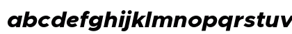 Metropolis Extra Bold Italic Metropolis Extra Bold Italic