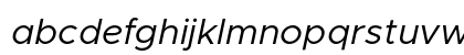 Metropolis Regular Italic Metropolis Regular Italic