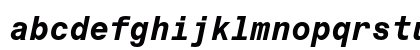 Monospace 821 Bold Italic Monospace 821 Bold Italic