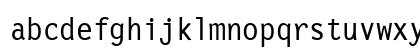 Monospaced Regular Monospaced Regular