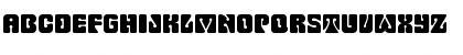 Dye-Cut Normal Font